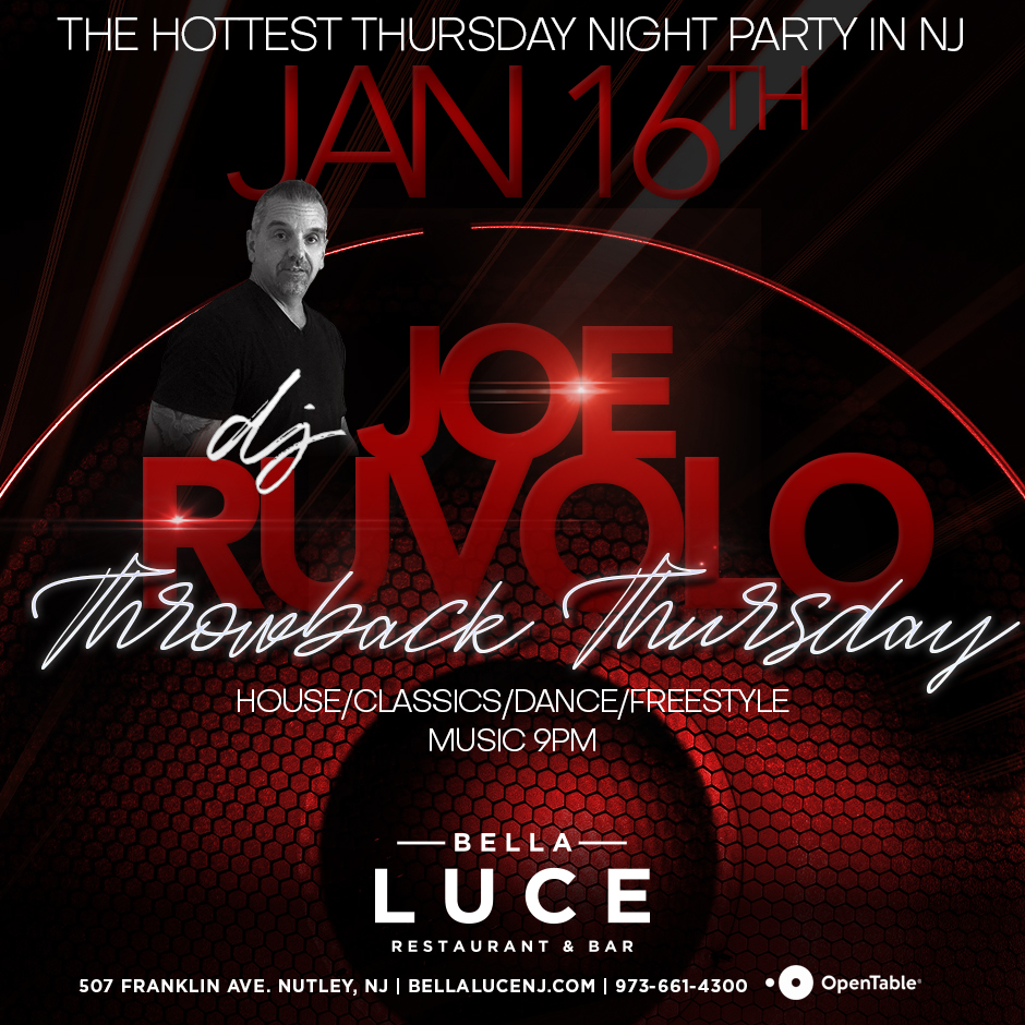 Dj Joe Ruvolo - January 16th, 2020